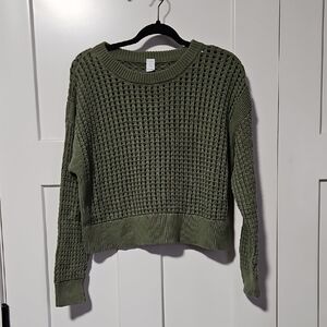 Old Navy Sage Green Crew Neck Sweater